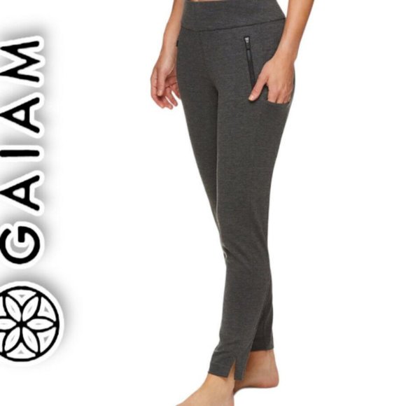 GAIAM Pants & Jumpsuits Gaiam Womens Gray Metro Ponte City Street